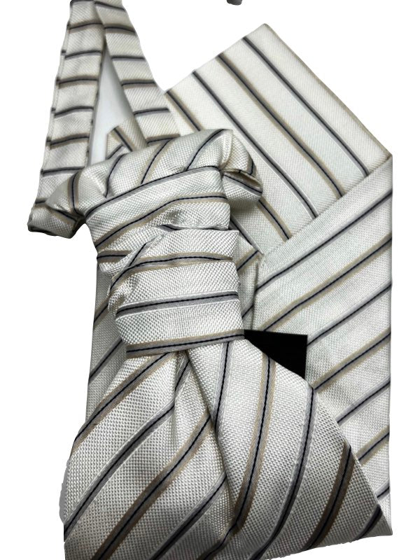 Ivory Belvedere Ascot Cravat