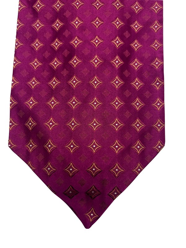 Scarlet Diamond Luxe Ascot Tie