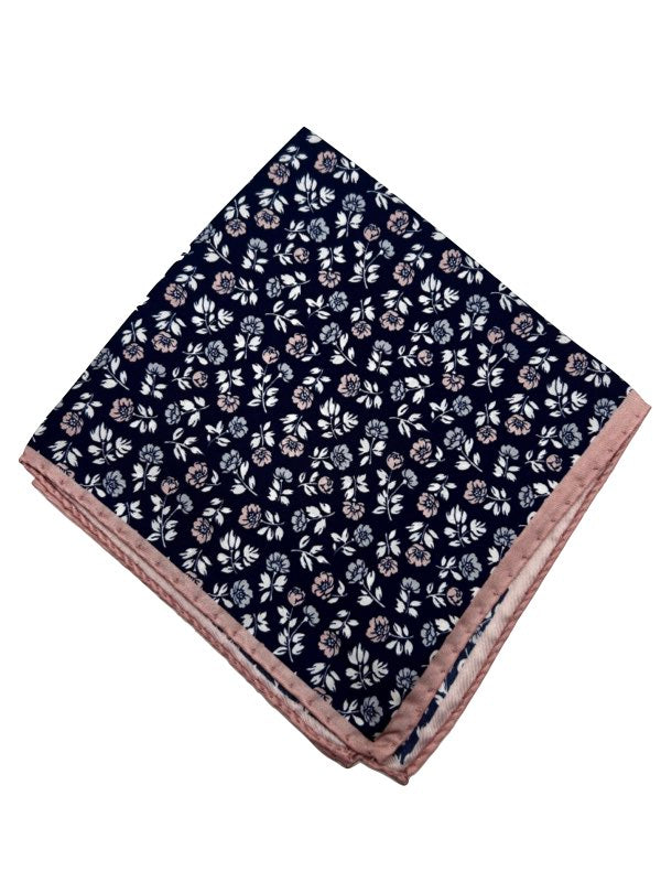 Dusky Rose Garden Pocket Square