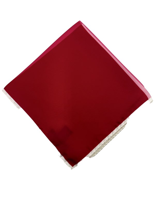 Gradient Crimson Harmony Pocket Square