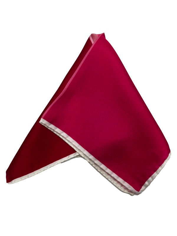 Gradient Crimson Harmony Pocket Square