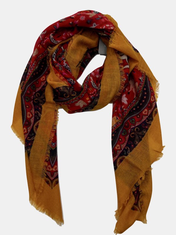 Paisley Sunset Bloom Scarf