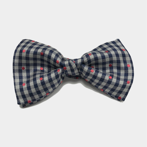 Checkers Sprinkled Bow Tie