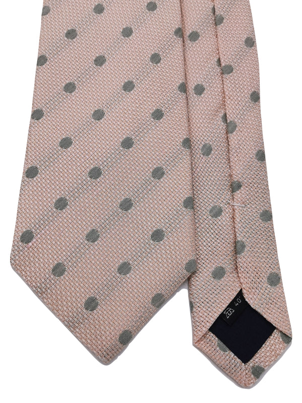 Grey Dots in Pink