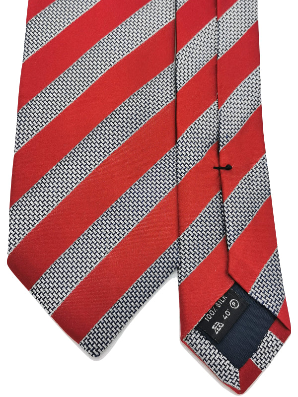 Red Regimental Tie