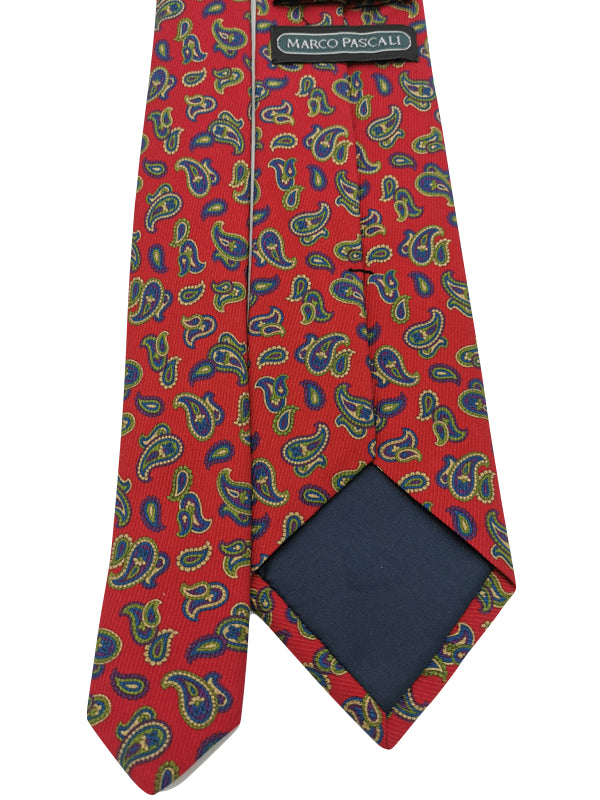 Corbata Roja de cachemires clásicos