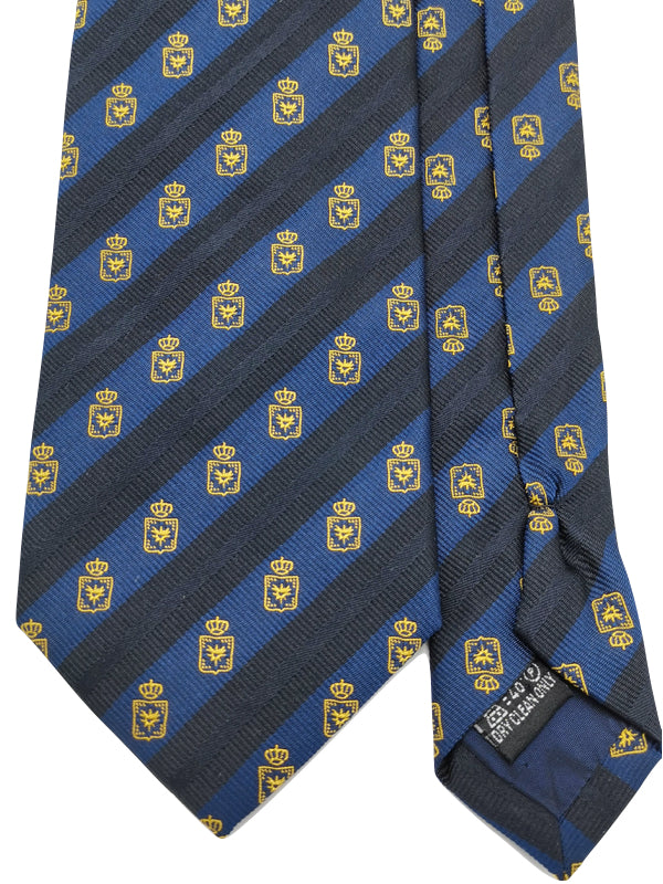 Heraldry tie in Navy