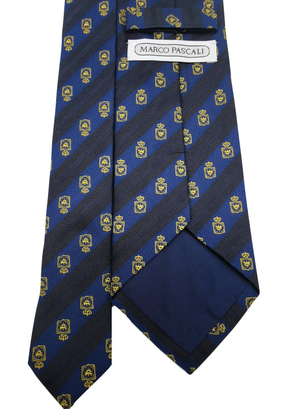 Heraldry tie in Navy