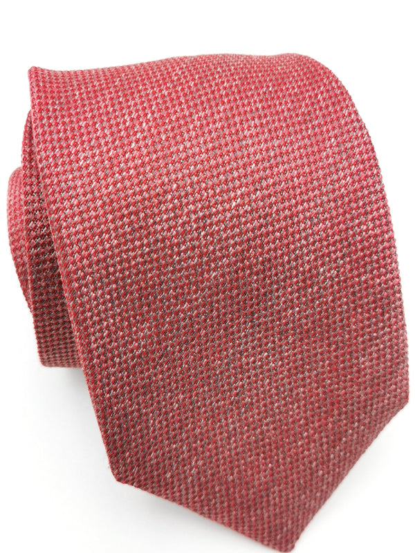 False Plain Weave in Blush Red