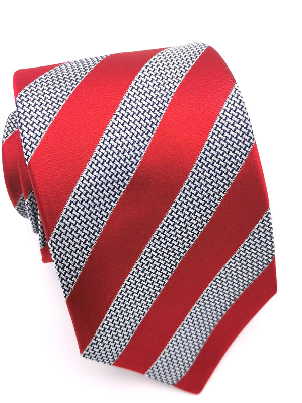 Red Regimental Tie