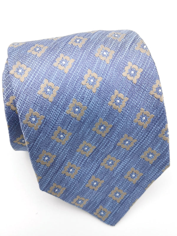 Classy Medallion Light Blue tie