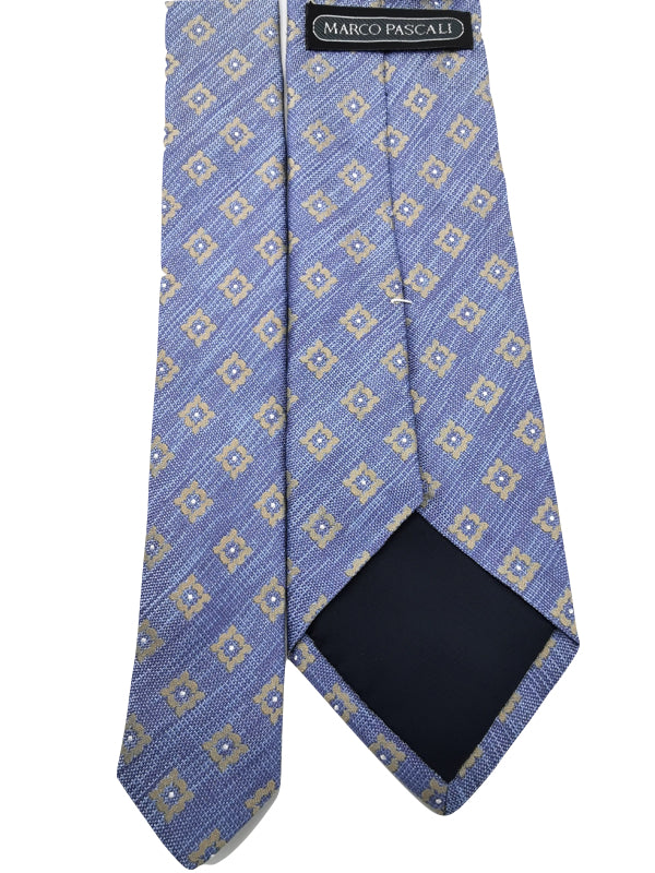 Classy Medallion Light Blue tie