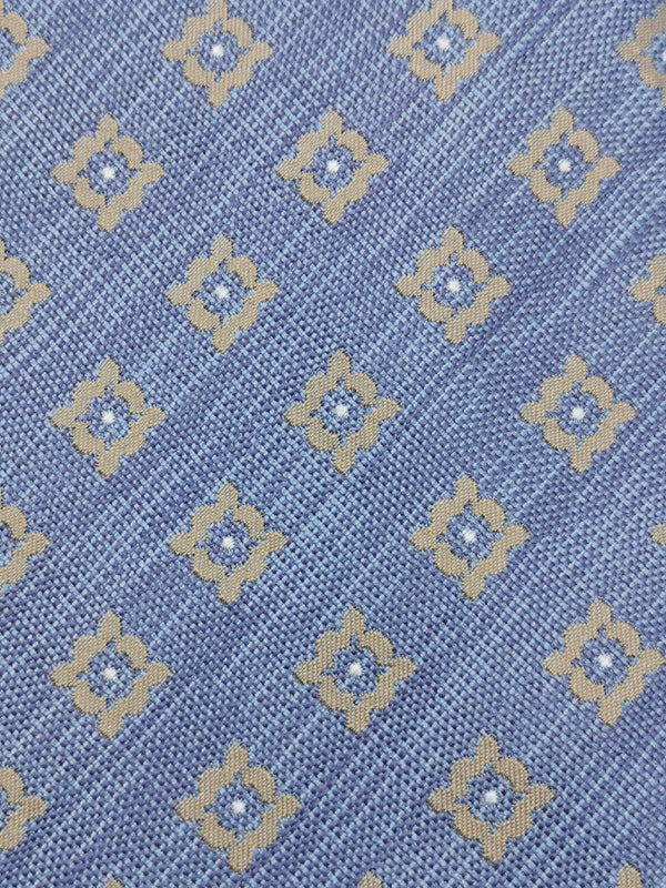 Classy Medallion Light Blue tie