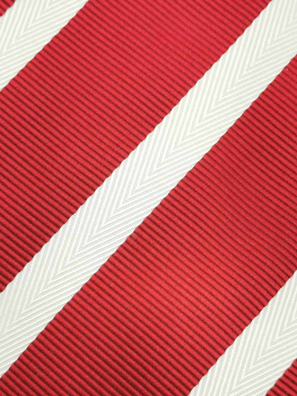 Classy Belvedere stripe tie fabric zoom