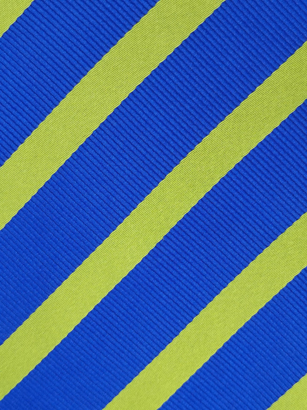 Lingering Lime Stripe tie fabric zoom